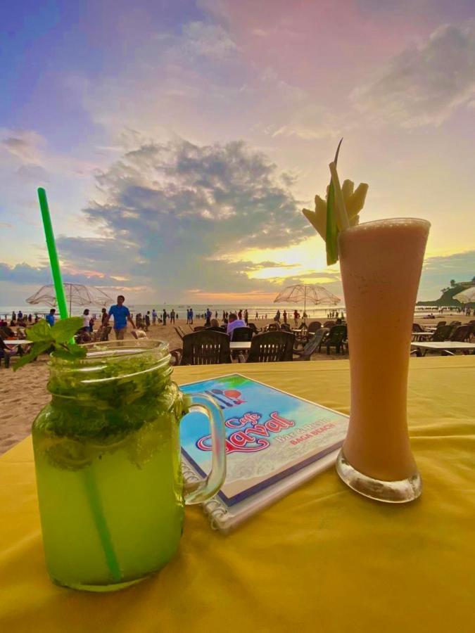 Larios Beach Holidays Resort Baga Exterior foto